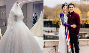 Hoa hậu Ngọc Hân hé lộ váy cưới lộng lẫy nhưng sự thật về lễ cưới gây bất ngờ