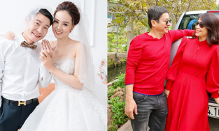 Hai 'tình trẻ' của 2 nghệ sĩ Táo Quân: Từng thi hoa hậu, kém gần 20 tuổi