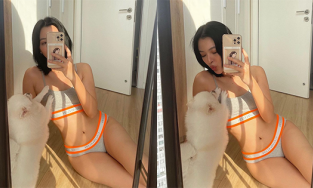 Không còn tròn trịa, Tú Hảo khoe cận thân hình nuột nà, săn chắc 