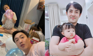 Hôm qua sao làm gì (26/7): Cường Đô La tự làm tiệc thôi nôi cho con, Ông Cao Thắng khoe 'cằm nọng' cùng con gái