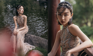 Châu Đông Vũ mình hạc xương mai trong loạt ảnh mới