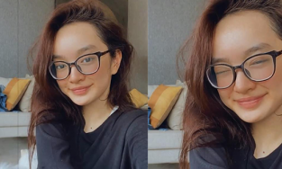 Mặt mộc của Kaity Nguyễn: Lông mày mờ, bọng mắt to