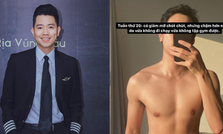 Có bạn gái xinh đẹp, cơ trưởng Quang Đạt vẫn chăm đăng ảnh 'chiều' fan girl