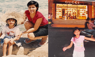 Châu Bùi khoe ảnh thời bé, netizen trầm trồ: 'Ra dáng fashionista từ nhỏ'
