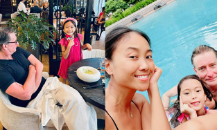 Đoan Trang mừng vì con gái thích nghi tốt với cuộc sống ở Singapore