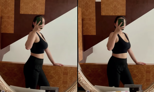 Phan Như Thảo khoe clip tập giữ dáng nhưng nhận ngay lời 'khịa' từ ông xã