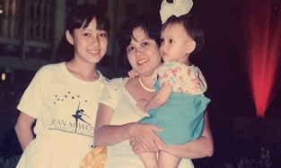 BTV Thời sự Hoài Anh tiết lộ loạt ảnh thuở bé xinh như hot girl