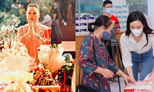 Hôm qua sao làm gì (15/9): NSND Hồng Vân giỗ tổ nghề tại nhà, Đỗ Thị Hà trân trọng khoảnh khắc làm từ thiện