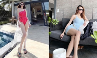 Khánh  My bức xúc vì bị nghi ngờ chiều cao 1m72