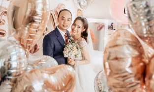 BTV thời tiết Xuân Anh lần đầu khoe ảnh ông xã kín tiếng, bị đồn là đại gia