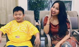 MC Vân Hugo một mình sinh con trong đêm: 'Nước mắt mẹ lăn dài ấm cả hai má'