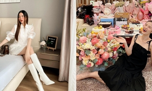 Hôm qua sao làm gì (13/10): Tường San lấy lại dáng thon như chưa sinh con