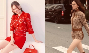 Hôm qua sao làm gì (14/10): Hà Hồ diện cả cây đồ hiệu xuống phố, Ninh Dương Lan Ngọc sang trọng