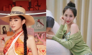 Hôm qua sao làm gì (17/10): Lương Thùy Linh quấn khăn thành áo, Hòa Minzy khoe vai thon