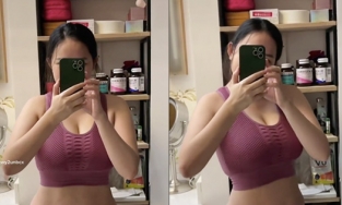 Phan Như Thảo lấy lại số đo siêu mẫu, ông xã thích thú sắm váy áo cho vợ 