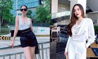 Hôm qua sao làm gì (10/11): Lệ Quyên khoe sắc trên phố, Hồ Ngọc Hà ra dáng doanh nhân quyền lực