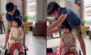 Không chỉ là 'công chúa' của Cường Đô La, Suchin được anh trai Subeo cưng chiều hết mực 