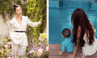 Hôm qua sao làm gì (24/11): Lan Khuê đưa con đi du lịch, Đàm Thu Trang ra dáng phu nhân chủ tịc