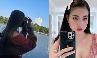 Hôm qua sao làm gì (25/11): Phạm Hương chưa quên cách make up, Thiều Bảo Trâm đượm buồn