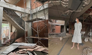 Khoe biệt thự bề thế, Thanh Hằng tự tin 'vừa xây nhà, vừa xây tổ ấm'