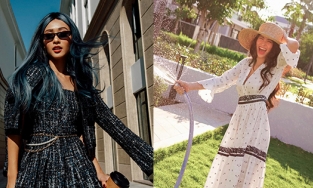 Hôm qua sao làm gì (9/12): Khả Ngân cá tính với tóc xanh, Đông Nhi khoe sắc tươi tắn