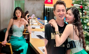 Vợ Đăng Khôi đáp trả hình ảnh bị nhận xét khêu gợi: 'Chồng muốn tôi mặc như vậy'