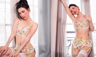 Sinh nhật tuổi 36, Sĩ Thanh tự biến mình thành món quà nóng bỏng