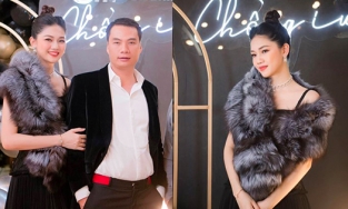 Á hậu Thanh Tú làm sinh nhật cho chồng đại gia nhưng chiếm trọn 'spotlight' với nhan sắc lộng lẫy