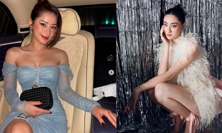 Hôm qua sao làm gì (13/12): Chi Pu lộng lẫy đi dự tiệc, Lương Thùy Linh hóa 'bánh bèo'