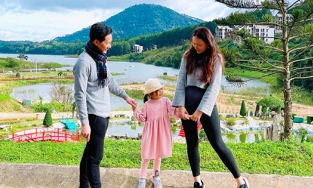 Được chồng chăm mua quần áo đẹp, Phan Như Thảo ngày càng lên hương nhan sắc