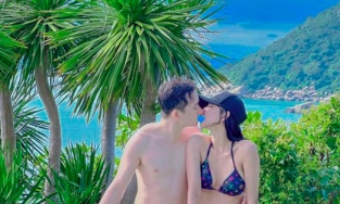 Tình tứ bên chồng, vợ Phan Mạnh Quỳnh vẫn khẳng định 'không có người yêu'