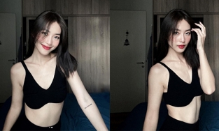 Khả Ngân khoe cơ bụng quyến rũ, khẳng định chưa có người yêu