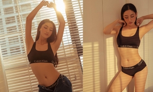 Lương Thùy Linh tung ảnh diện nội y nhưng chưa dám nói với mẹ