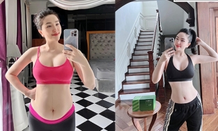 Bảo Thy khoe bụng sau sinh 3 tháng, ngoài thon gọn còn có 1 điểm nhiều người ước ao