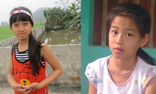 Những hình ảnh 'em bé thôn quê' chưa từng công bố của Hoa hậu Đỗ Thị Hà