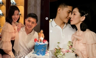 Lệ Quyên nũng nịu với tình trẻ như gái mới lớn: 'Eo, vừa tặng xong lấy lại ngay mới chịu cơ'