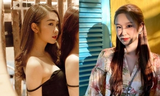 Nhan sắc gợi cảm ngoài đời của Tố - bạn gái Bão trong 'Lối về miền hoa'