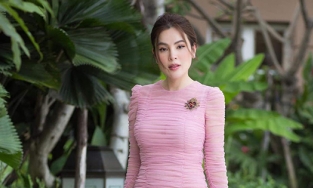 Hoa hậu Phương Lê từng quỳ gối rửa chân cho chồng khẳng định 'không có chồng nào chung thuỷ đâu'