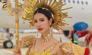 Nữ tiếp viên trưởng chiến thắng bệnh lao phổi thi Hoa hậu Hoàn vũ Việt Nam 2022