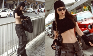 Vừa bị chê eo ngấn mỡ, Ngọc Trinh phô diễn cơ bụng 'huyền thoại'