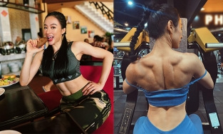 Tự nhận 'lực sĩ' với bờ vai lực điền, Angela Phương Trinh tiếp tục nhận ý kiến trái chiều