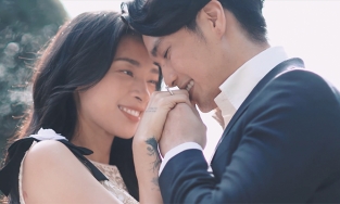 Ngô Thanh Vân tung clip cưới đẹp như mơ, hé lộ nhiều khoảnh khắc đậm chất ngôn tình với Huy Trần