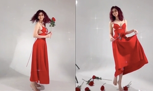 Hương Giang tung clip quyến rũ ngay sau khi huỷ theo dõi Đình Tú trên TikTok