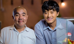 Quốc Thuận bắt Quách Ngọc Tuyên giảm cân, tập gym lên 6 múi để đóng '3 chú út'