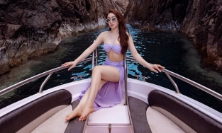 Hôm qua sao làm gì (15/5): 4 tháng sau sinh, vợ Chi Bảo tự tin diện áo tắm nhờ giảm 15 kg