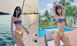 Hôm qua sao làm gì (18/5): Đẫy đà chưa được bao lâu, Khả Ngân quay lại với vòng 1 'xẹp lép'