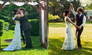 Anna Trương - con gái lớn của Mỹ Linh tung loạt ảnh cưới ngọt ngào bên chồng Tây