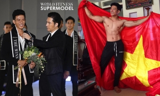 Dung mạo như nam thần của trai Việt đoạt Giải Nhất Siêu mẫu Thể hình Thế giới