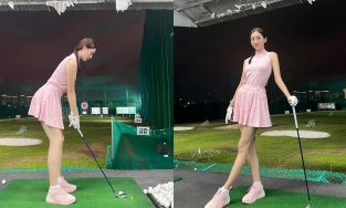Tin Giải Trí 10/6: Hoa hậu Lương Thùy Linh nhập hội mỹ nhân chơi golf