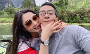 Hà Thanh Xuân quay lại nghệ thuật bất chấp chỉ trích, cảm thấy 'có phúc' sau khi cưới 'Vua cá Koi'